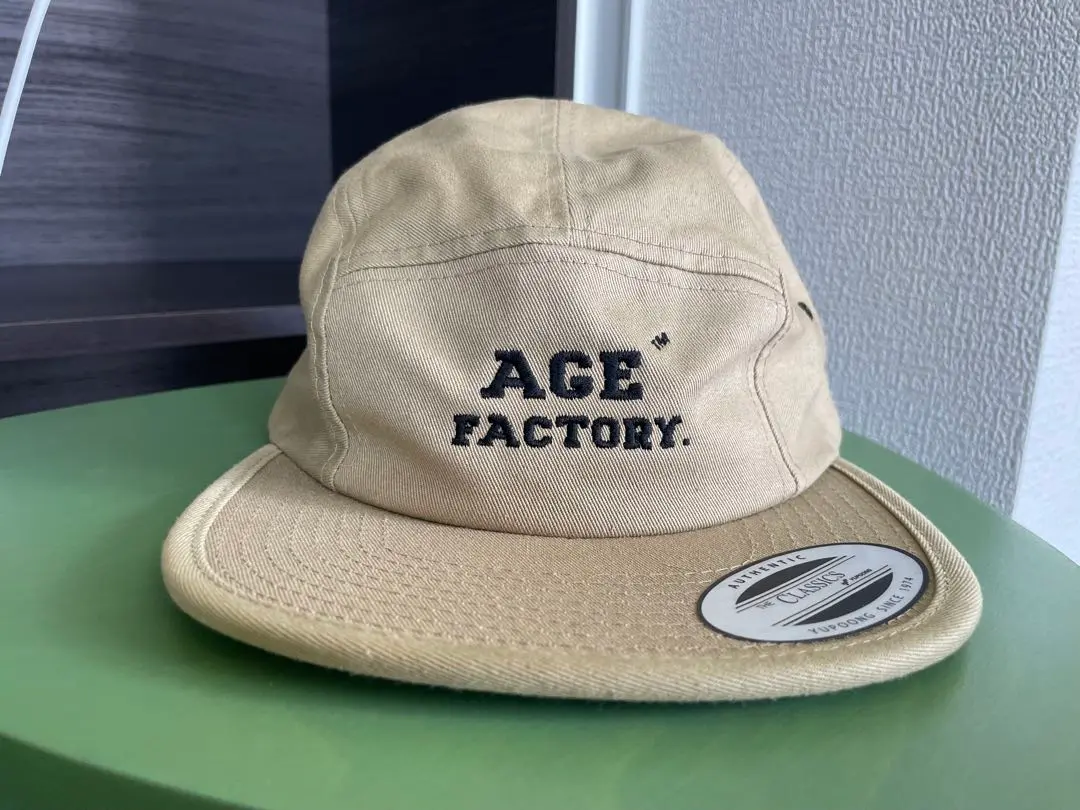 age factory キャップ　帽子 AGE FACTORY メッシュキャップ ホワイト/ブラック - メルカリ