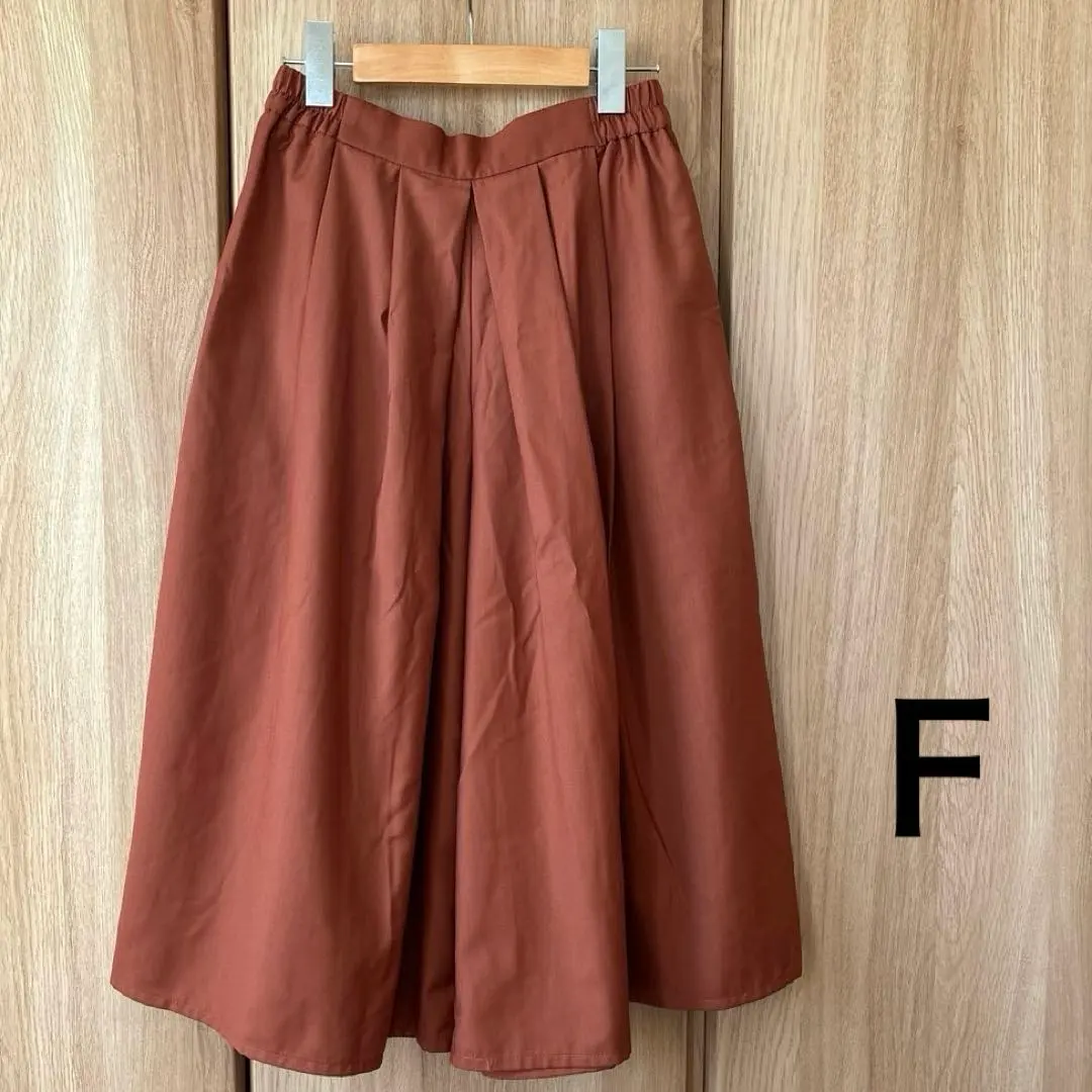 Thumbnail of Wide pants, orange, F size, boots, gaucho pants, tights, leggings, simple