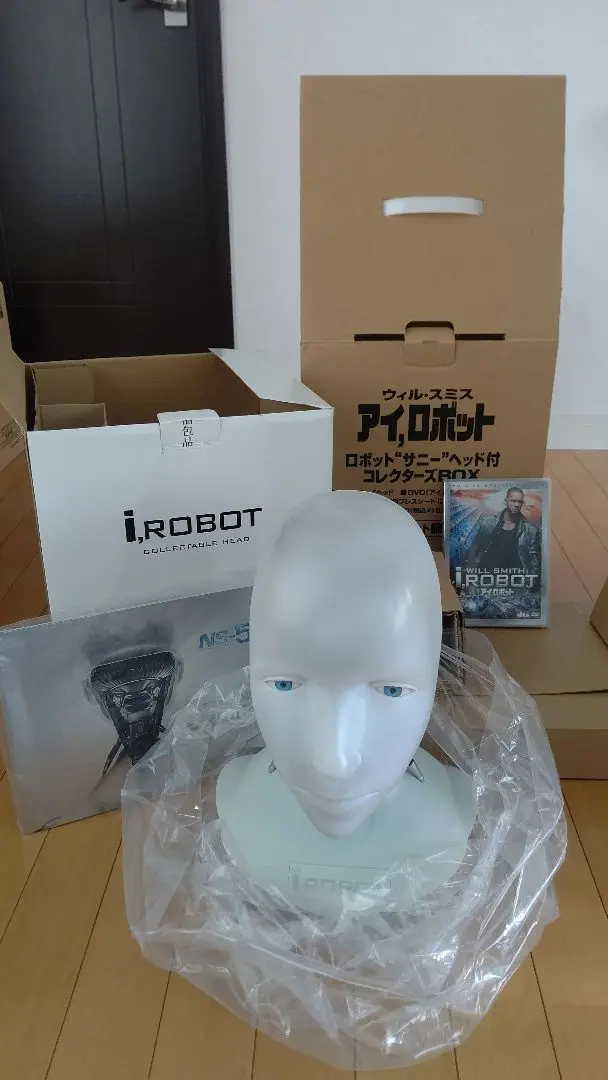 アイロボット 5000個限定 サニーヘッド 1/1 フィギュア i.ROBOT アイロボット 5000個限定 サニーヘッド 1/1 フィギュ