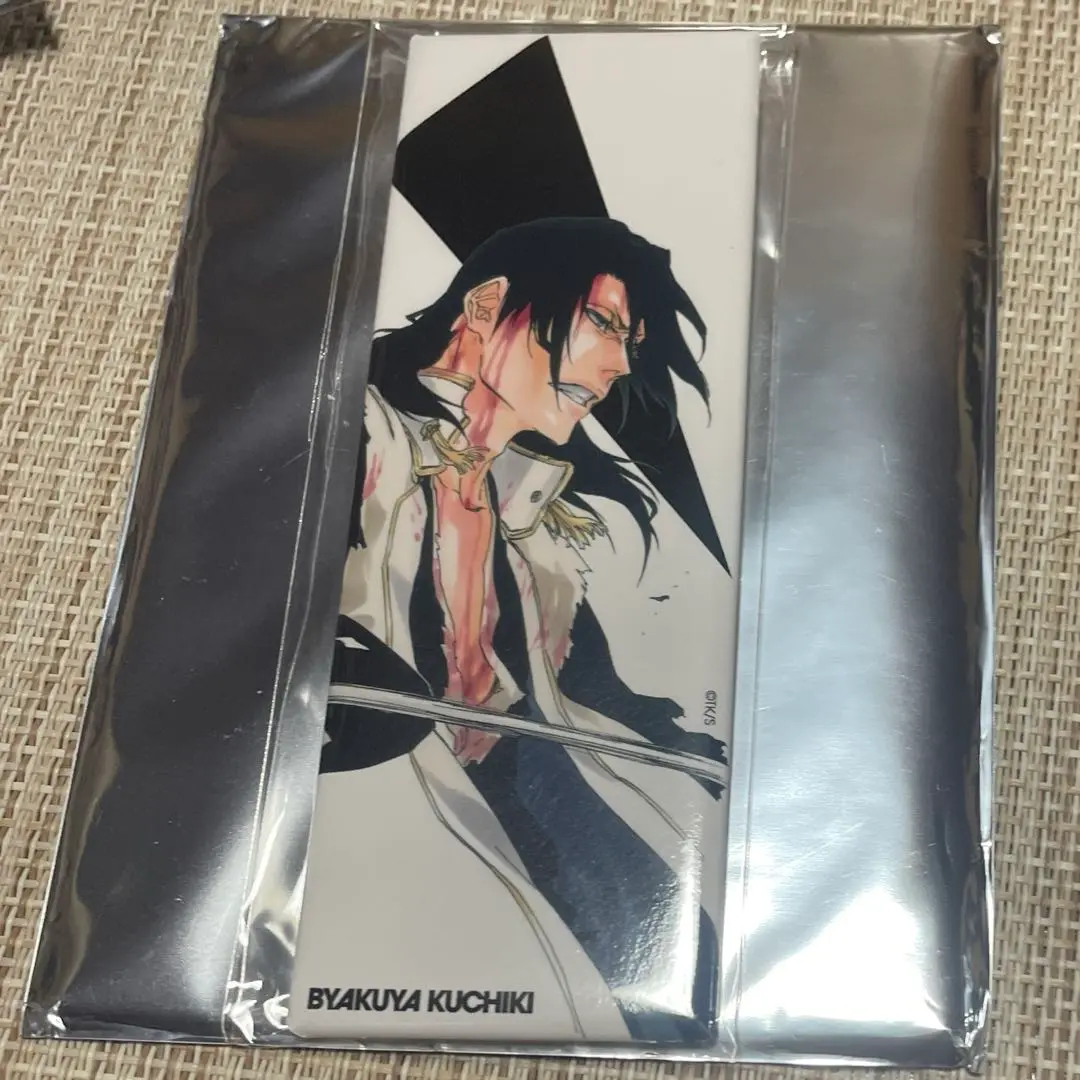 BLEACH 絵札缶バッジ 朽木白哉 TVアニメ『BLEACH 千年血戦篇』 - 描き下ろしイラスト 朽木白哉