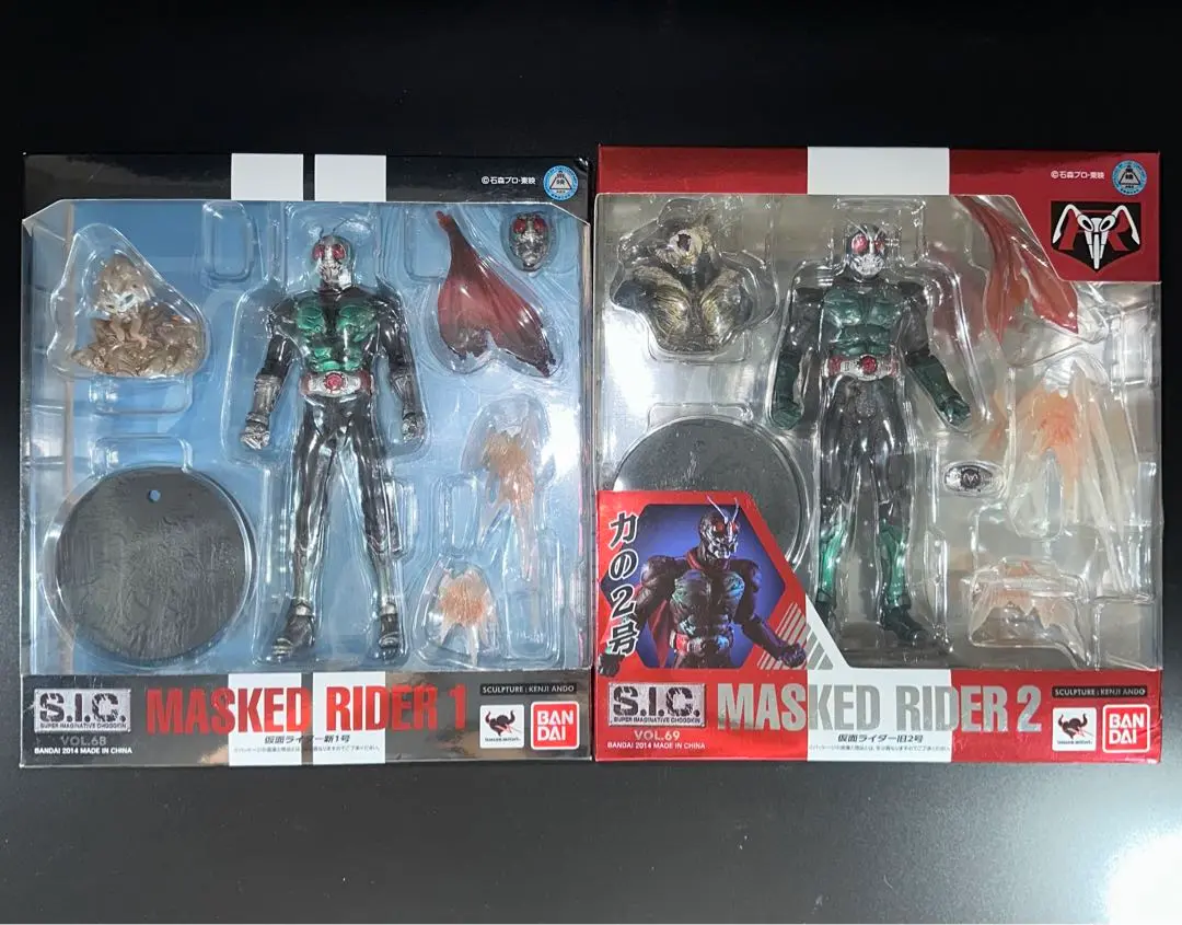 楽天市場】バンダイ S.I.C. 仮面ライダー新2号 東映ヒーロー