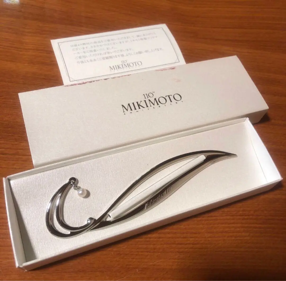 Mikimoto 竹谷本店　シルバー　パール　簪　ブローチ　まとめ Mikimoto 竹谷本店シルバーパール簪ブローチまとめ