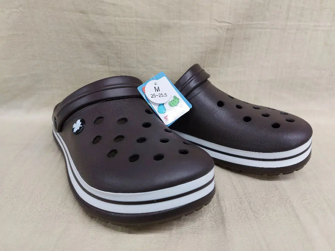 未使用✨Crocs クロックス コブラー ボア付き サボサンダル W8