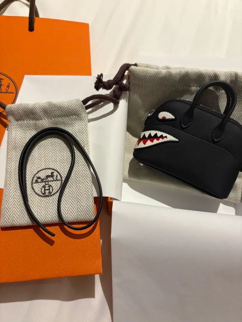 リアルなナノミニボリード！\tHermes\tボリード シャーク チャーム リアルなナノミニボリード！ Hermes ボリード シャーク チャーム