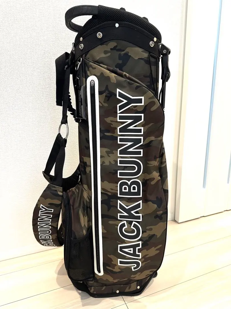 JACK BUNNY 迷彩スタンドキャディバッグ　サブバッグ 超安い品質 JACK BUNNY サブバッグ 迷彩スタンドキャディバッグ