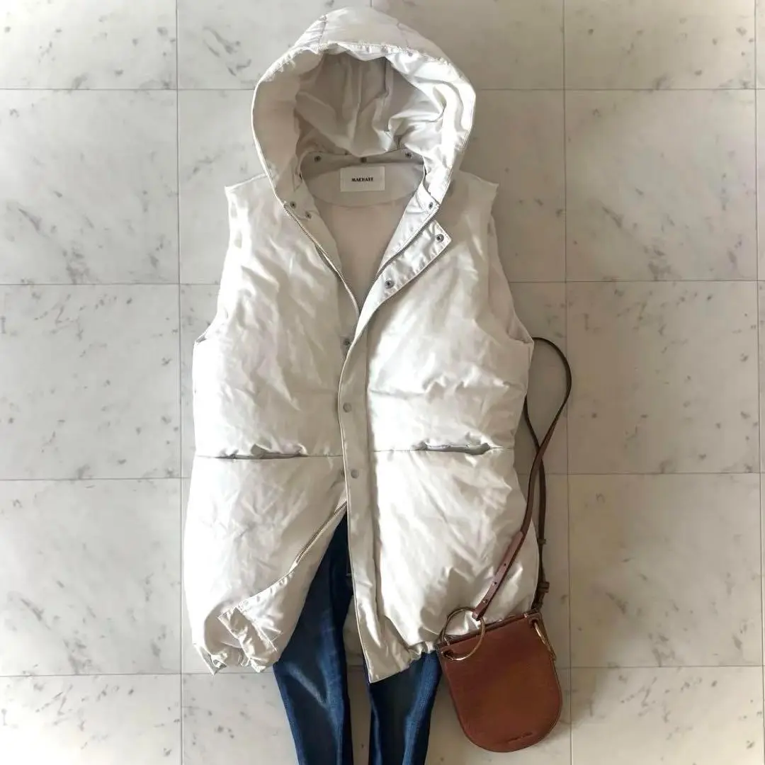 MACHATT キルティングベスト LAVENHAM｜フード付き キルティング ベスト “BARTON WOMENS