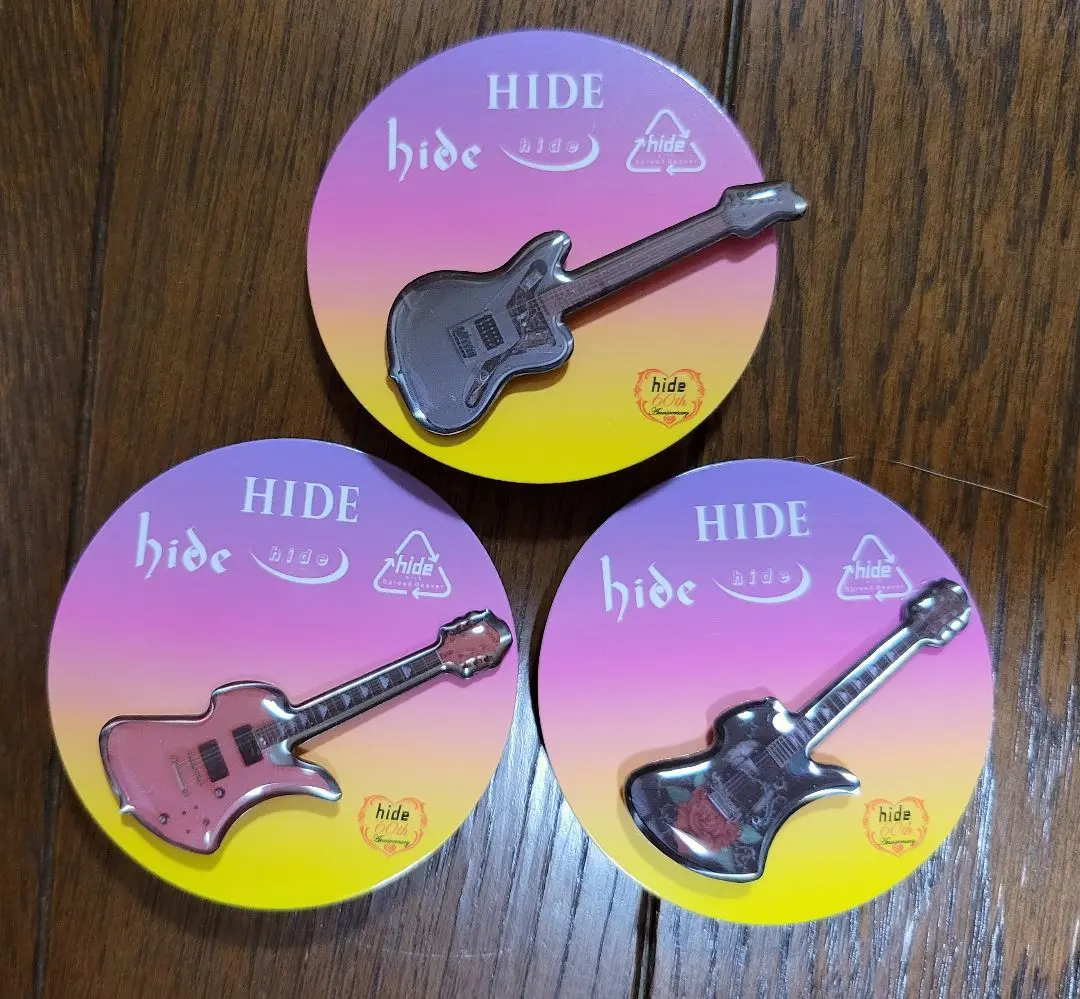 HIDE ギター型ピンバッジ 10個セット HIDE ギター型ピンバッジ 10個セット （HIDE ギター型ピンバッジ