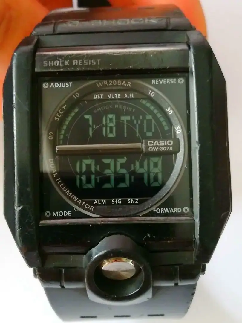 カシオ G-SHOCK ジーショック QW-3078 CASIO(カシオ) G-SHOCK Gショック ref.QW-3078 腕時計の電池交換