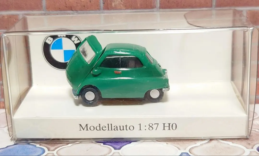 No320 ミニカー1/12 BMW lsetta 1955 2005 1:18 Vintage 1955 BMW Isetta Model Car Diecast Metal Police