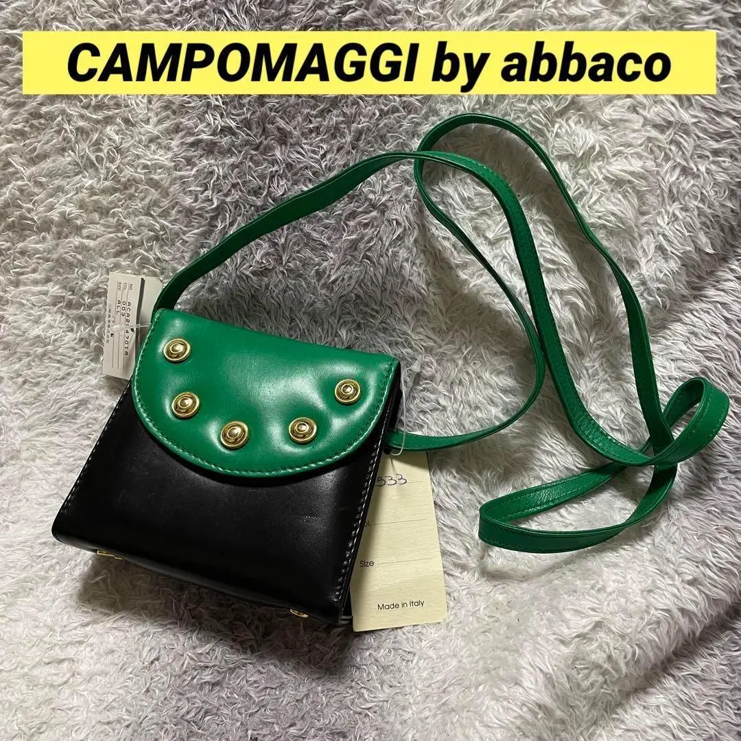 ⭐️未使用級⭐️ カンポマッジ　2way　スタッズ　ショルダーバッグ　サークルバッグ ⭐️未使用級⭐️ カンポマッジ 2way スタッズ ショルダーバッグ