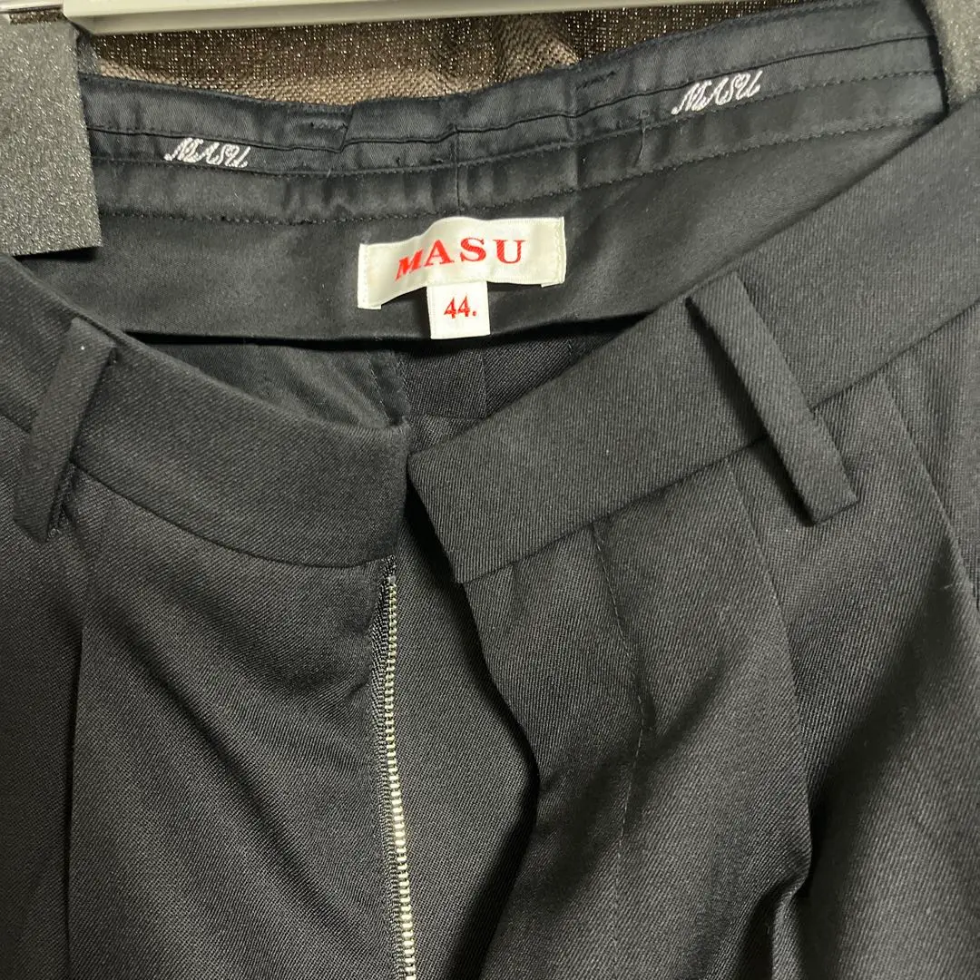 パンツ MASU VELVET WIDE TROUSERS GRAY 24AW ᴛʀᴇɴᴛ | 【24AW】MASU / VELVET WIDE TROUSERS スタッフ身長