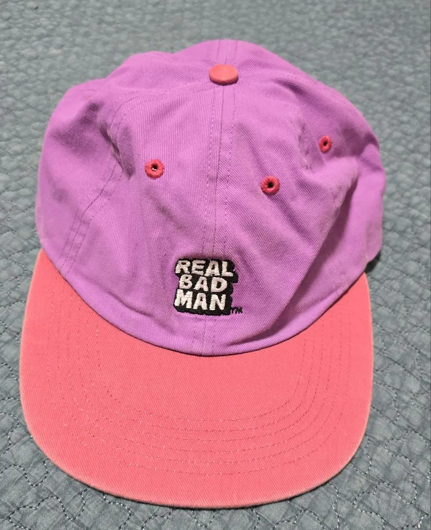 REAL BAD MAN キャップ REAL BAD MAN CAP キャップ 黒 ブラック リアルバッドマン