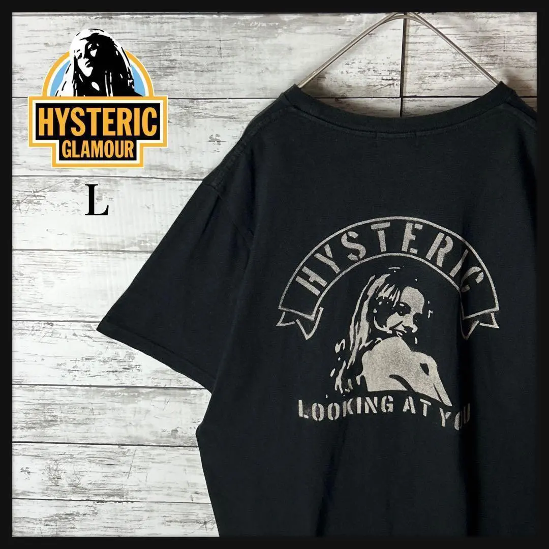 3183MU【拱形標誌】Hysteric Glamour☆Hysteric Girl附口袋T恤 的縮圖