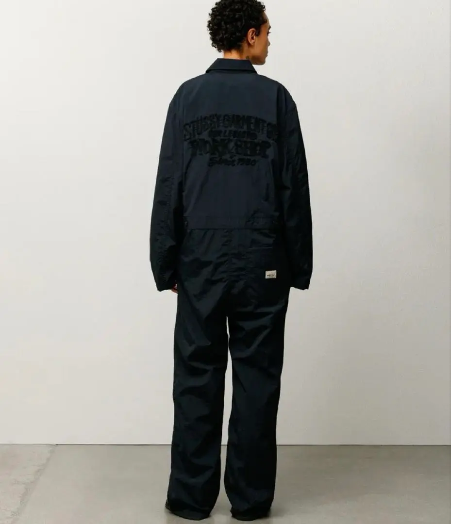 ステューシー STUSSY ジャンプスーツ オールインワン ツナギ M STUSSY（ステューシー）の「(STUSSY)ジャンプスーツ（つなぎ