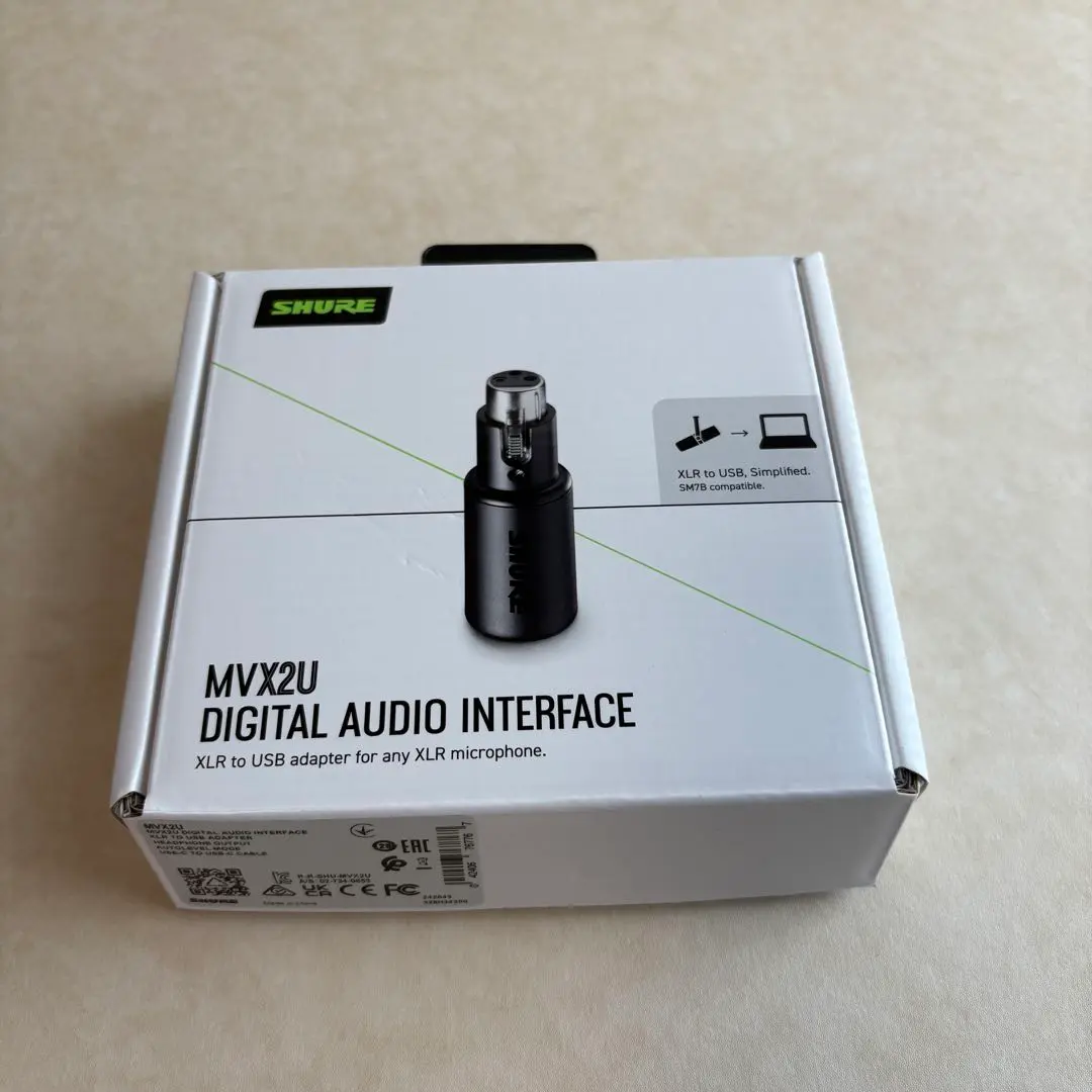 SHURE X2u USBオーディオインターフェース　中古 楽天市場】shure x2uの通販