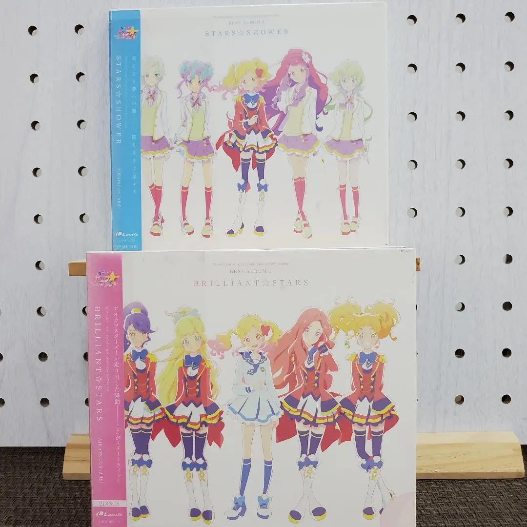 激安】 アイカツスターズ！ ベストアルバム×2 収納BOX付き 特典