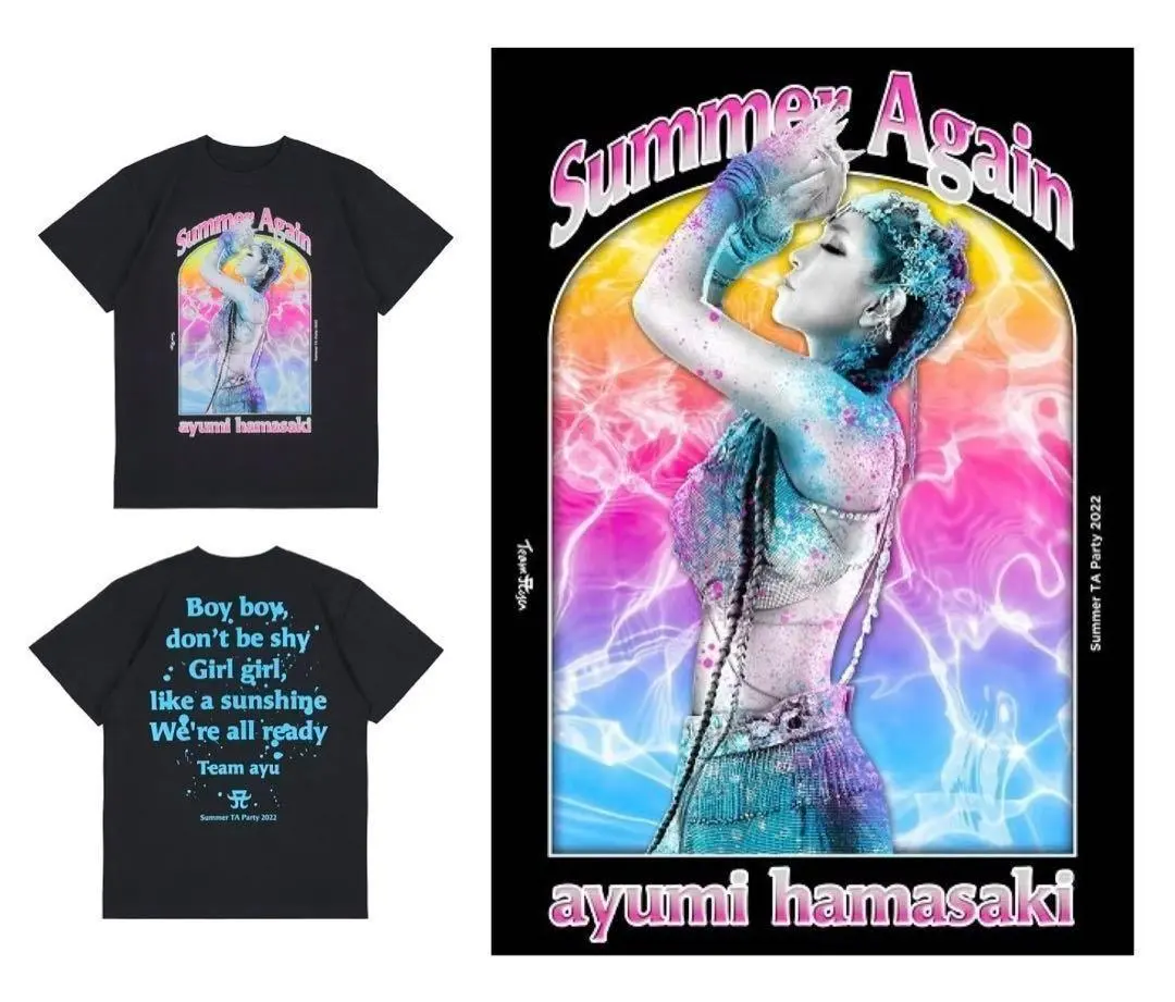 浜崎あゆみ　Tシャツ PINK　「Summer TA Party 2022」 浜崎あゆみ Tシャツ PINK 「Summer TA Party 2022」 浜崎あゆみ