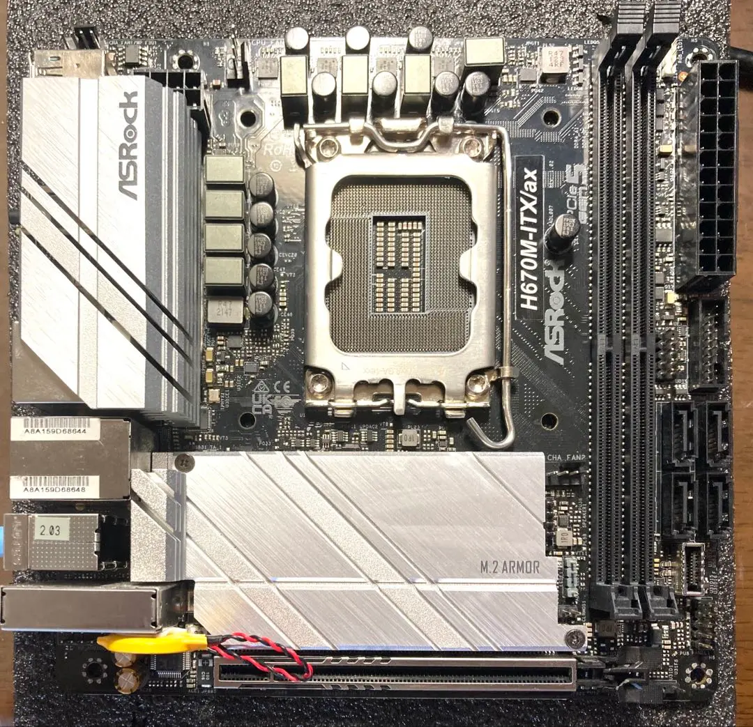 【中古】ASRock H670M-ITX/ax マザーボード 中古・整備済】H670M-ITX/ax(保証30日) – buffalo-direct