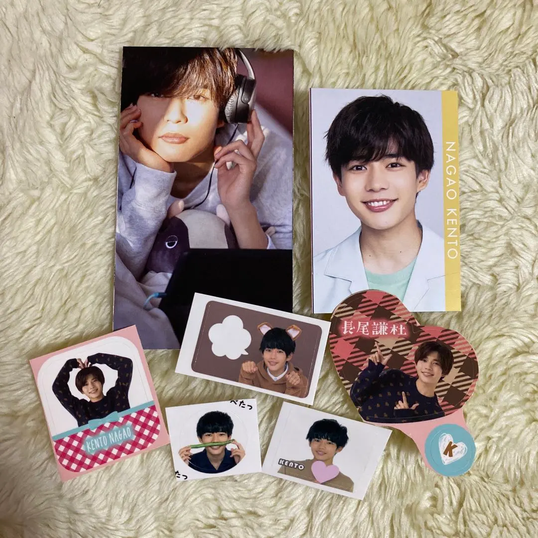 Thumbnail of Kento Nagao Thick Card & Sticker Set
