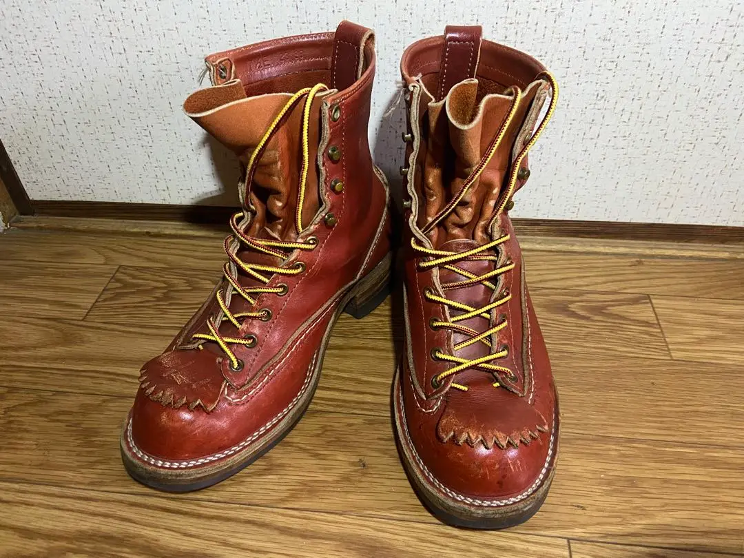 wescoウエスコジョブマスター 7E 旧ロゴ　ビンテージ鉄板なし ウエスコ ジョブマスター 旧ロゴ 黒|WESCO JOBMASTER OLD LOGO BLACK