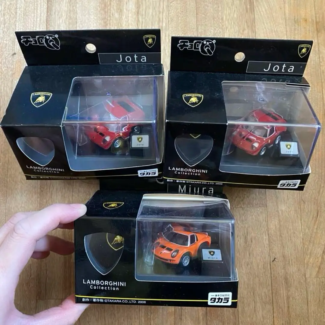 Choro Q Lamborghini 系列 3個 合售 迷你車 未開封品 的縮圖