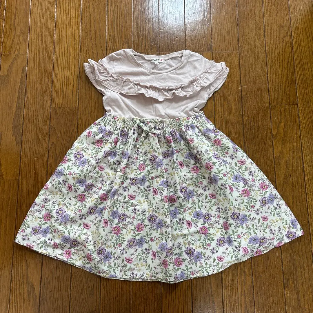 Thumbnail of any FAM Frilled Dress, Size 120 - Summer Sale