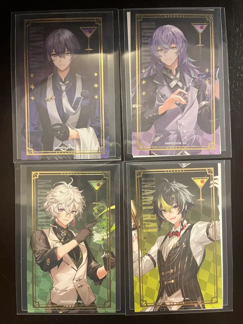 彩虹社 Anicafe Dytica 雞尾酒卡 小柳ロウ 星導ショウ 的縮圖