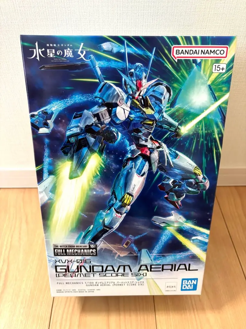 フルメカニクス&HG ガンダムエアリアルパーメットスコアシックス FULL MECHANICS 1/100 ガンダムエアリアル パーメットスコア