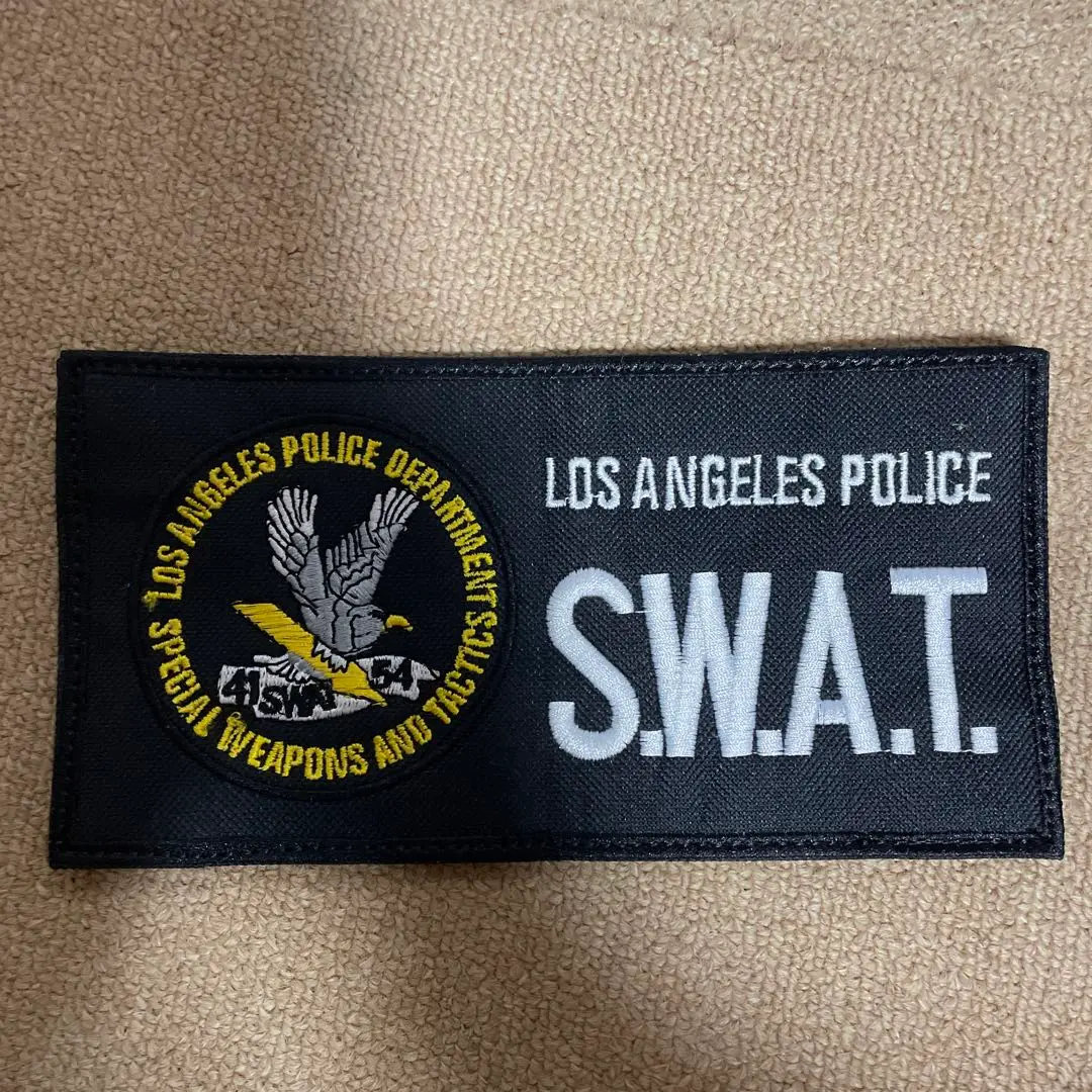 ドラマS.W.A.T. LAPDパッチ　実物生地 ドラマS.W.A.T. LAPDパッチ 実物生地 - メルカリ