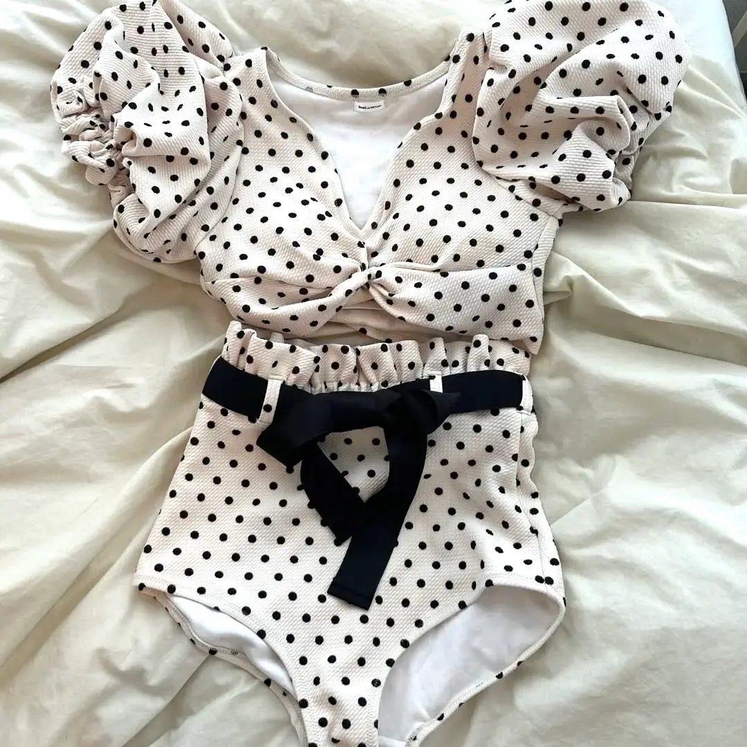新品Seemi.by NICE CLAUP swimwear Seemi.by NICE CLAUP/【Seemi.】swimwear/水着/フロントリボン