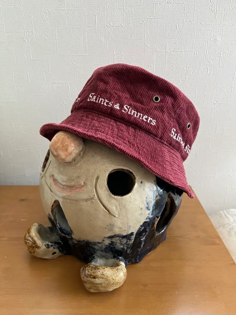 【未使用品】オールセインツ　ALL SAINTS ウールハット　グレー　S/M 未使用品】オールセインツALL SAINTS ウールハットグレーS/M