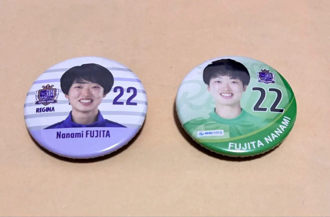 廣島三箭REGINA 藤田七海選手 徽章套組 的縮圖