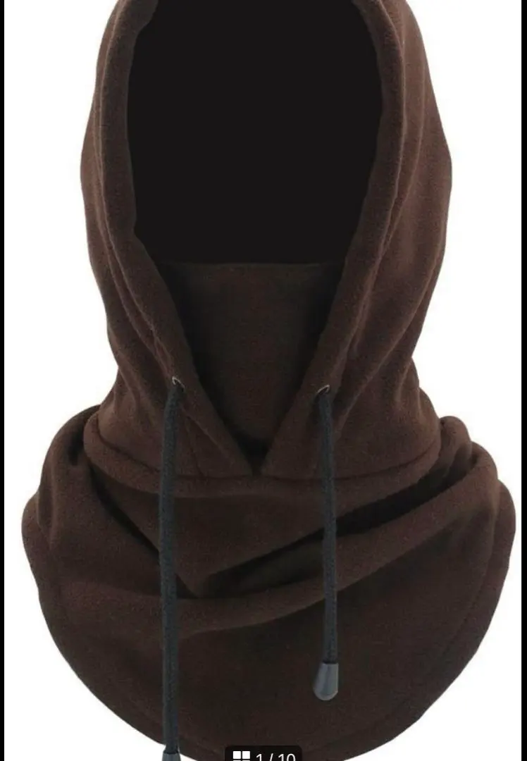 Thumbnail of Balaclava Hood Face Mask Fleece Lined Neck Warmer Unisex