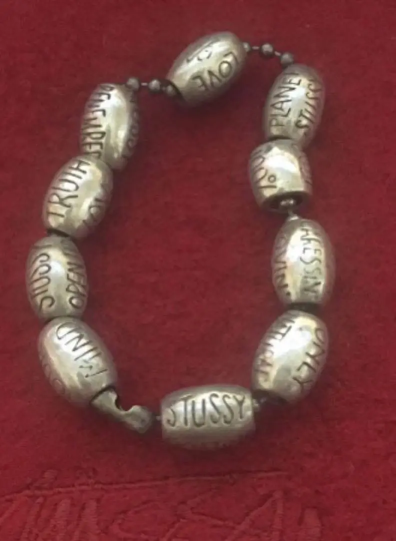超希少90s OLD STUSSY BEADS MASTER オリジナル 1個 OLD STUSSY 90's 