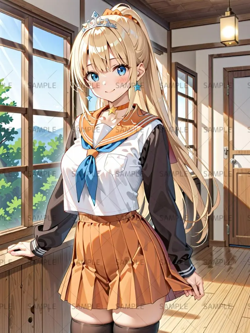 Thumbnail of Mika Ishihara doujinshi anime illustration fan art A4 poster