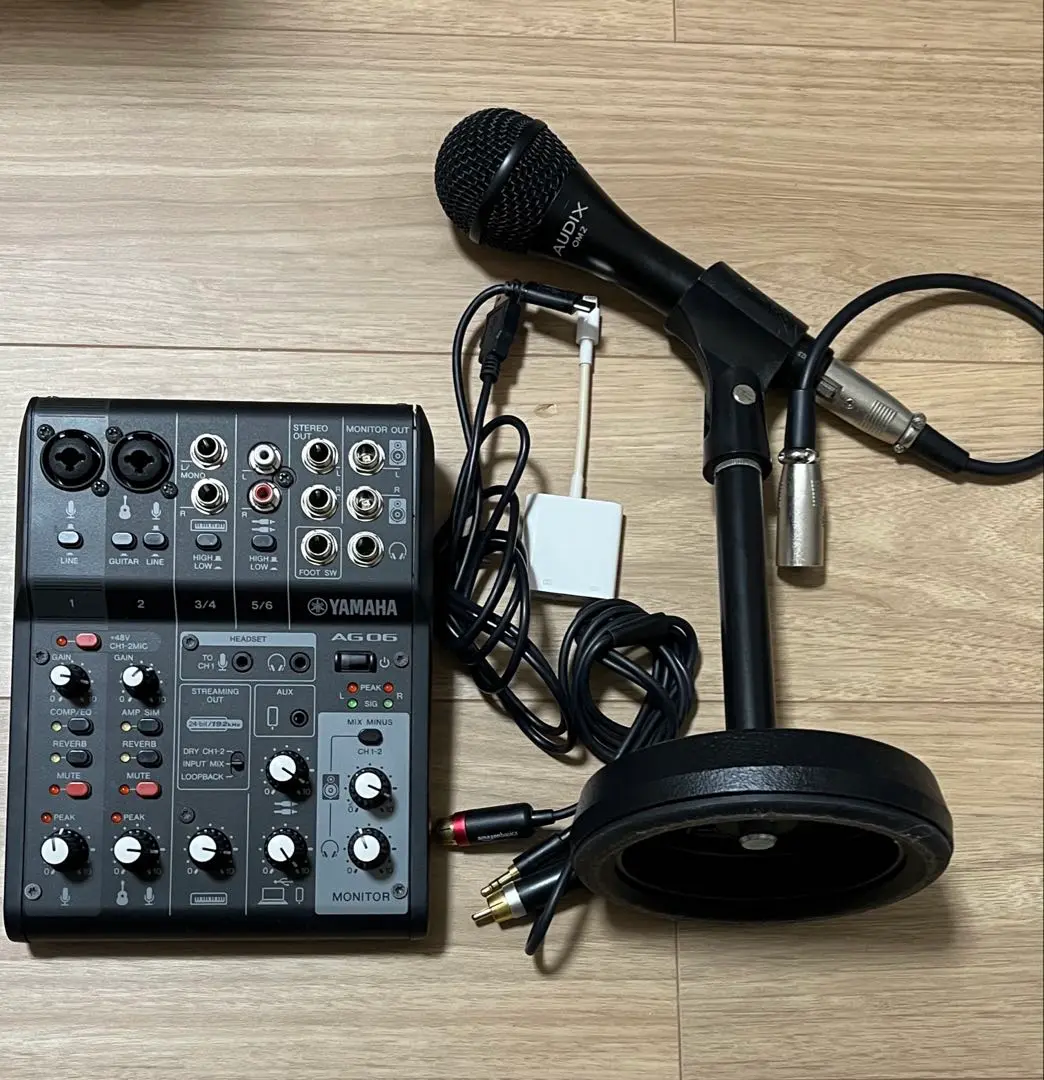 Audix OM-3xb マイク 2本　付属品 Audix オーディックス / OM3 [豪華3点セット！] ヴォーカル向け