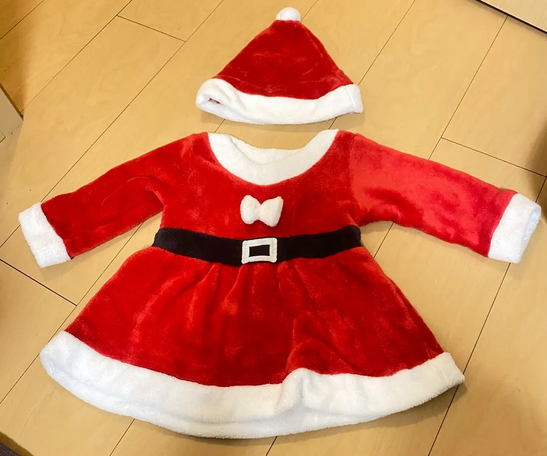 Thumbnail of Red Santa Costume 90cm with Hat