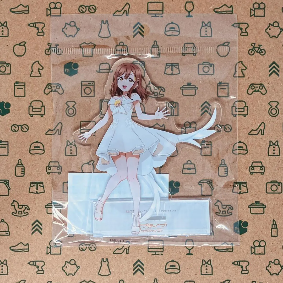 Thumbnail of Kunikida Hanamaru Acrylic Stand White Dress ver.