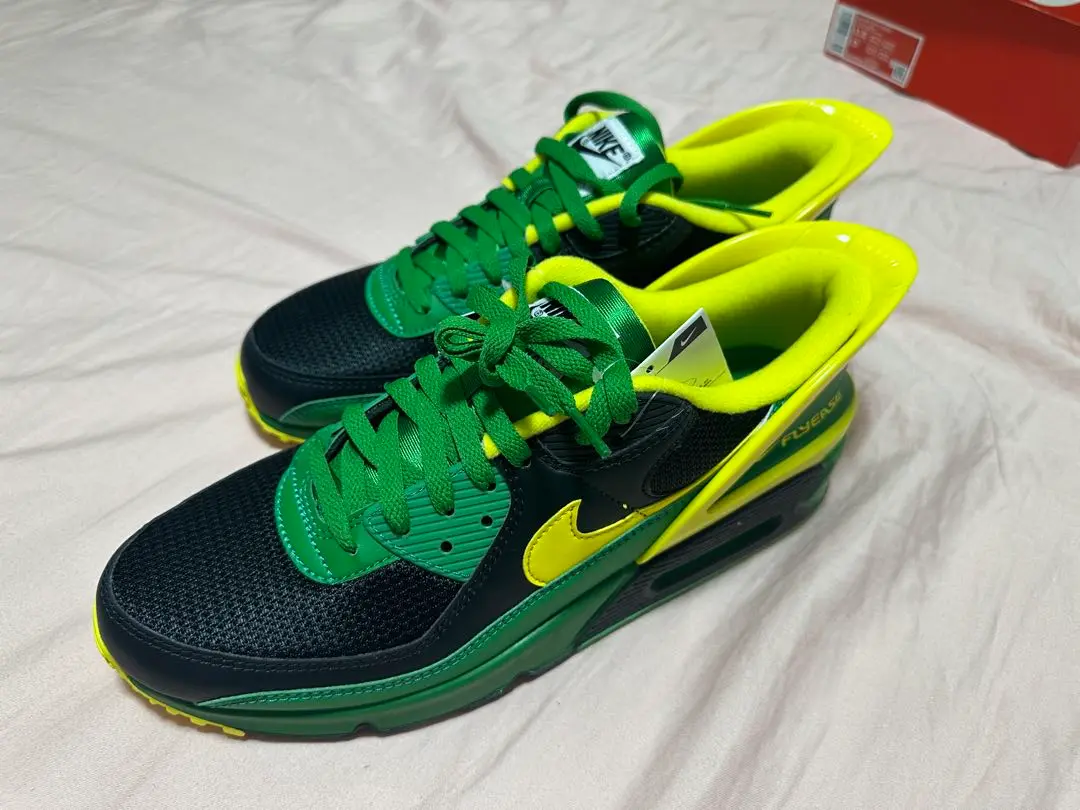 ★人気★ナイキ★NIKE★AIR MAX 90 FLYEASE★25-29cm★ Nike Air Max 90 FlyEase Men's 10 White Gold Casual Lifestyle