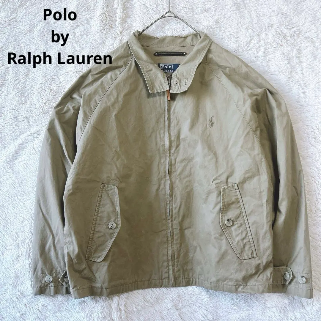 POLO by Ralph Lauren 短外套 薄外套 L 刺繡Logo 寬鬆 棉 的縮圖
