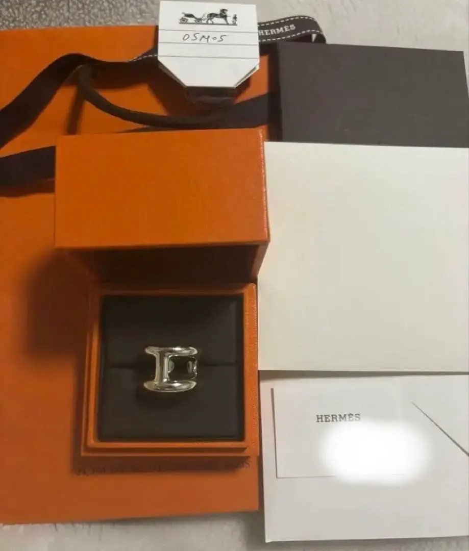 【未使用品】エルメス　オスモズリング GM50 正規品　新品　10号 HERMES - 【新品・未使用品】エルメス オスモズ リング GM 50
