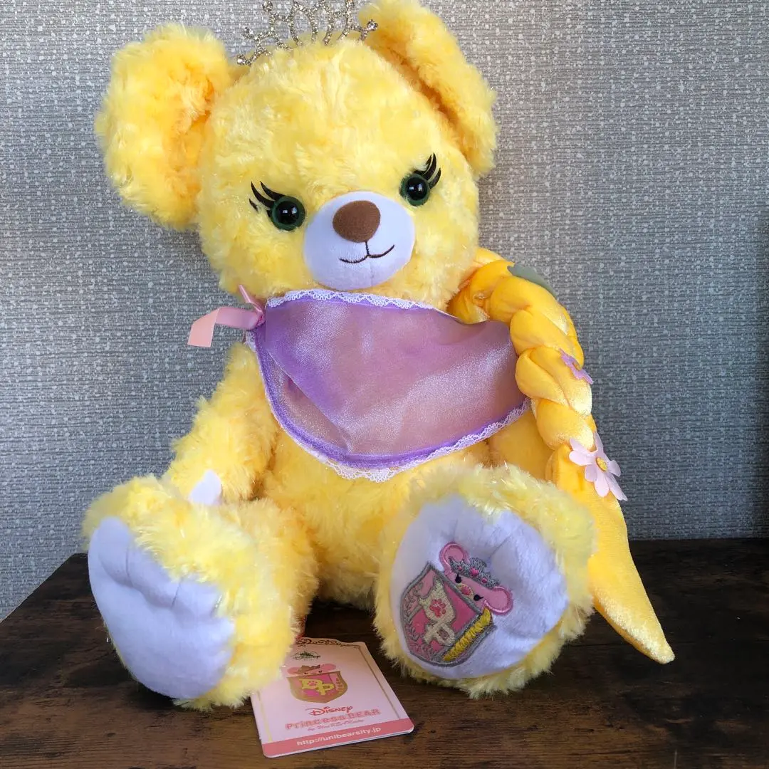 Disney - ユニベアシティ  グレンツェンローズ ぬいぐるみ コスチューム セット ラプンツェルらしいお花飾りをあしらった、三つ編みスタイルの