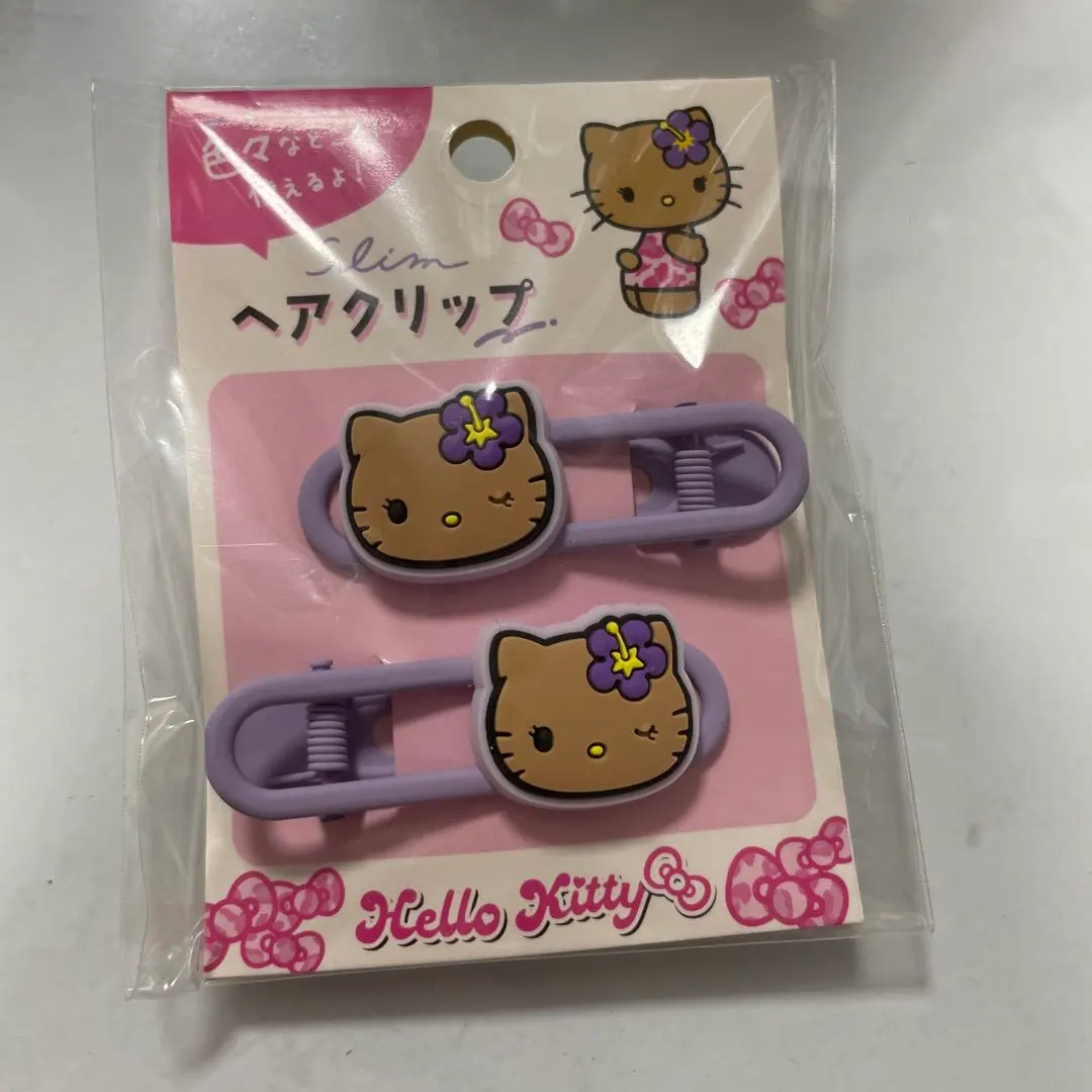 Thumbnail of Sunburnt Kitty Hello Kitty Hair Clips - Set of 2