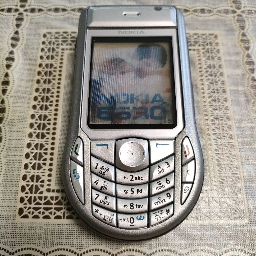 ノキアNOKIAvodafone携帯電話『6630』純正バッテリー付