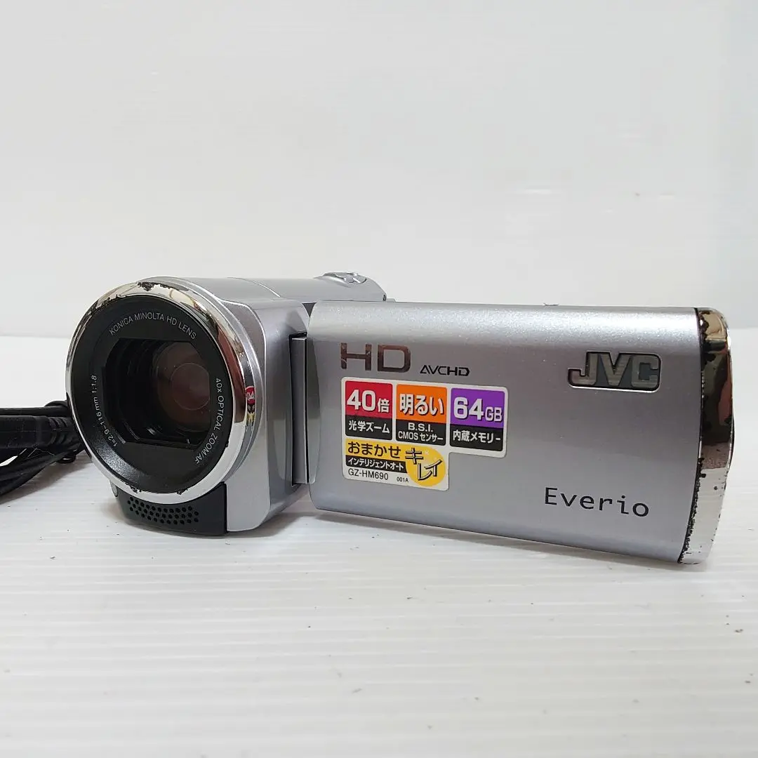 【1273】JVC Everio GZ-HM690 ビデオカメラ 1273】JVC Everio GZ-HM690 ビデオカメラ - メルカリ