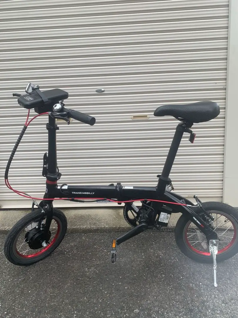 【フル装備】電動アシスト自転車 トランスモバイリー 2017年製 トランスモバイリー(TRANS MOBILLY) NEXT163-S 折りたたみ電動