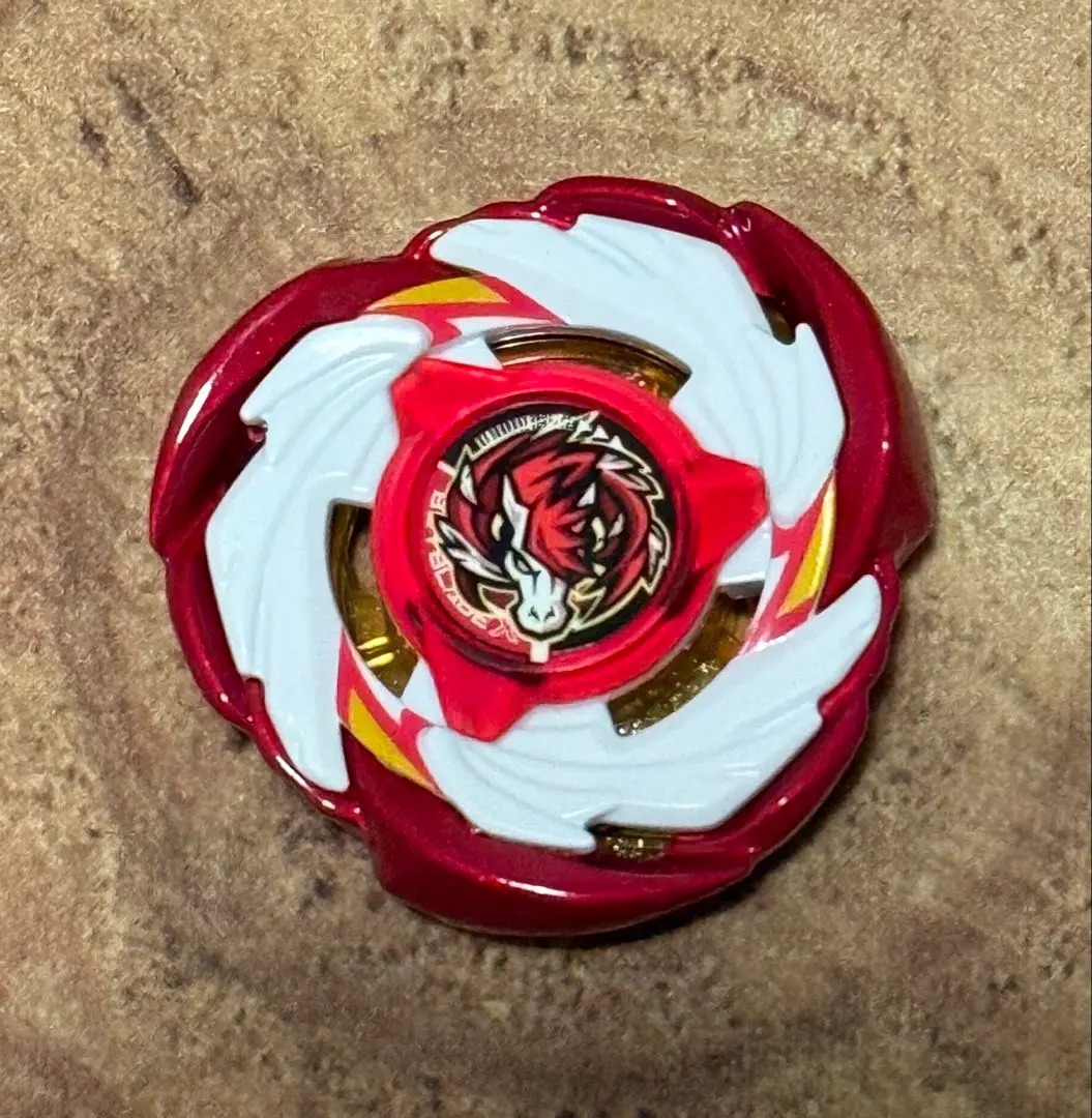 戰鬥陀螺X 極美品 天馬爆擊A 金屬塗層：紅色Ver. 的縮圖