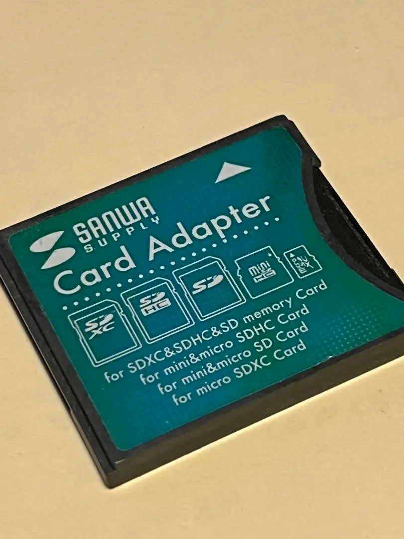 SANWA SUPPLY ADR-SDCF2       4個セット Amazon.com: Sanwa Supply ADR-SDCF2 SDXC CF Adapter