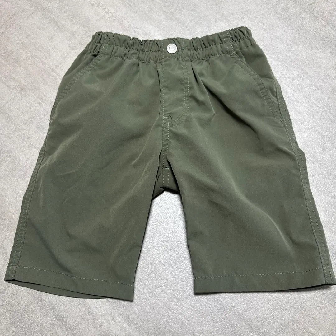 Thumbnail of [Kids] Olive Green Half Pants with Elastic Waist