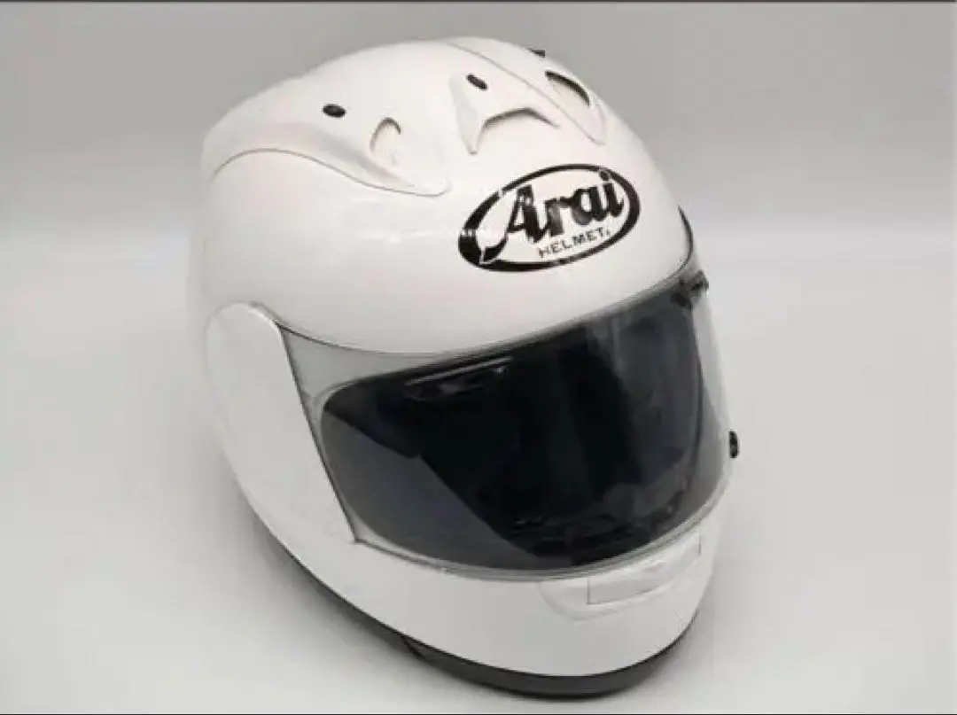 Araiアライヘルメット RX-7RR4 シルバー  L 59-60cm Araiアライヘルメット RX-7RR4 シルバー L 59-60cm